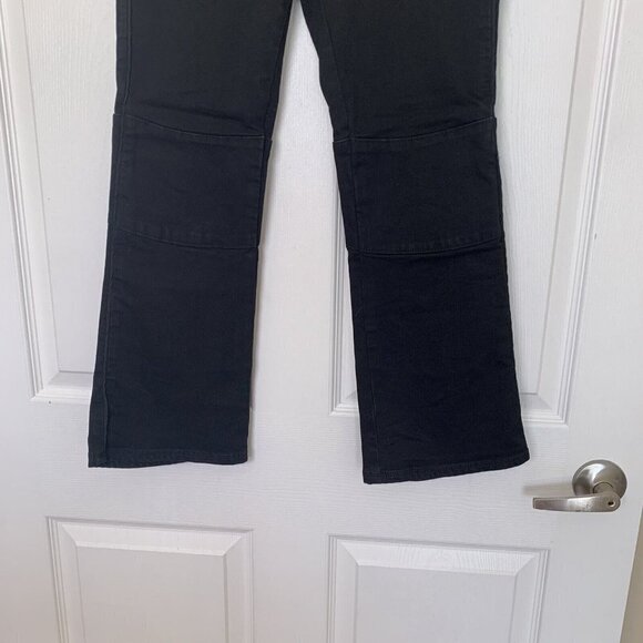 Urban Outfitters BDG Women’s Size 27 Black Kick Flare High Rise Cropped Jeans - Picture 3 of 10